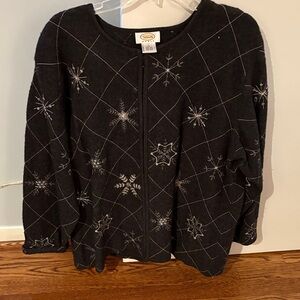 Talbots Snowflake Sweater